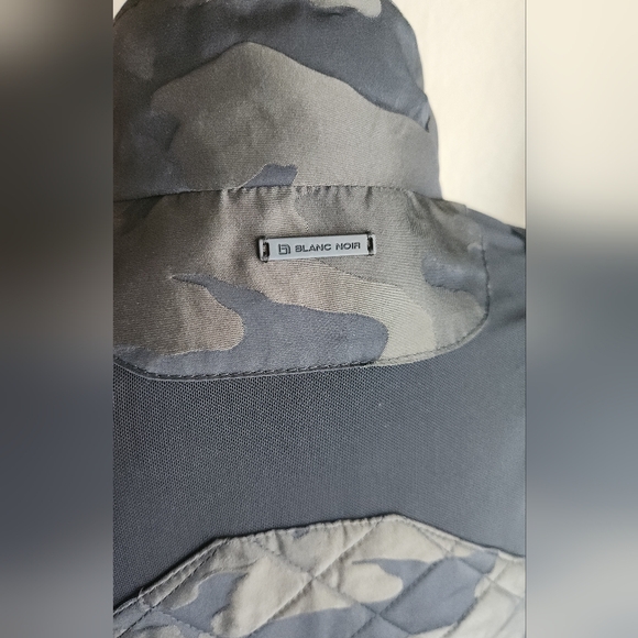 Blanc Noir Camo Moto Jacket Large - Picture 11 of 16